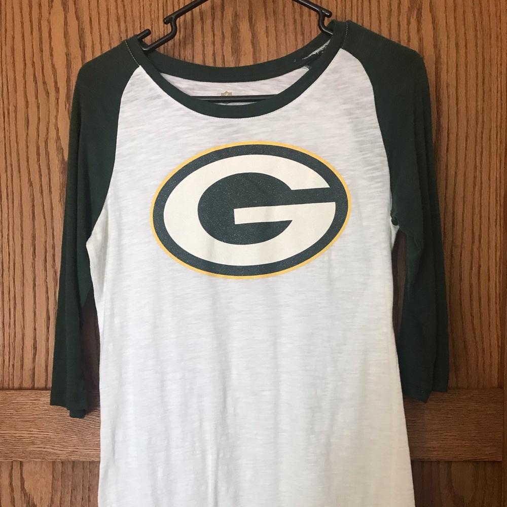 Packers 3/4 sleeve shirt cotton